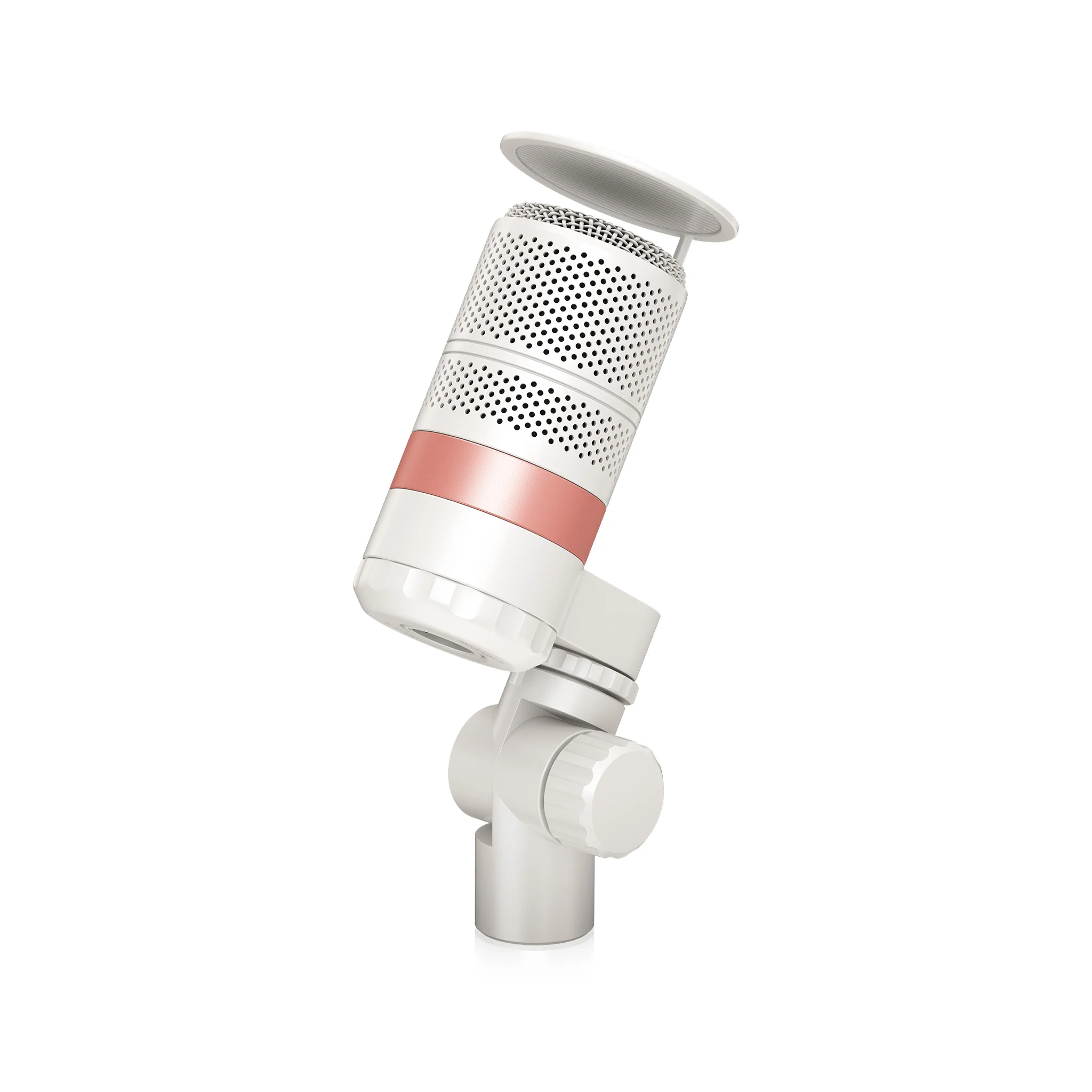 TC Helicon GO XLR Dynamic Broadcast Microphone, White - Image 2