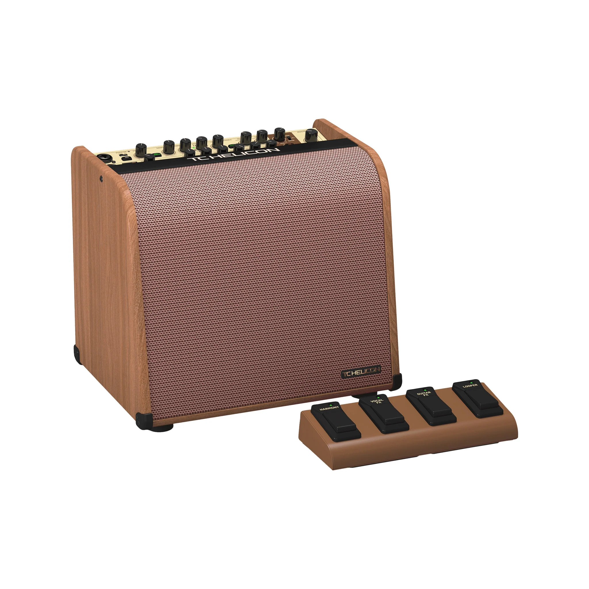 TC Helicon Harmony V60 60W 2-Channel Acoustic Amplifier, UK Plug - Image 2