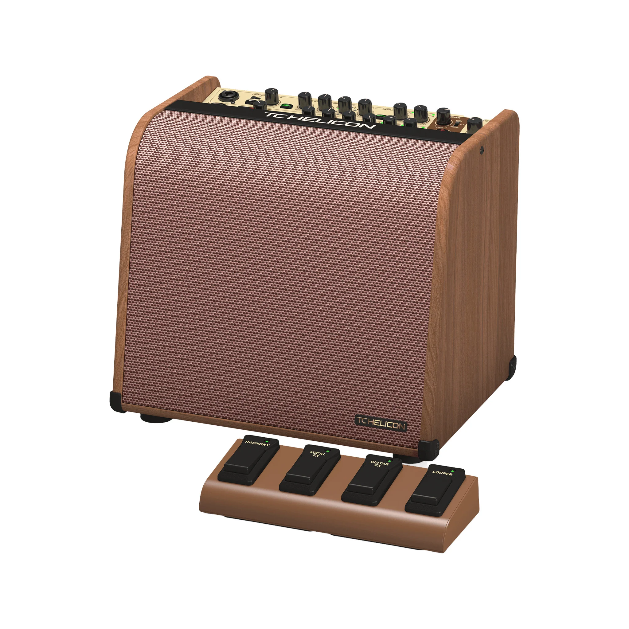 TC Helicon Harmony V60 60W 2-Channel Acoustic Amplifier, UK Plug - Image 3