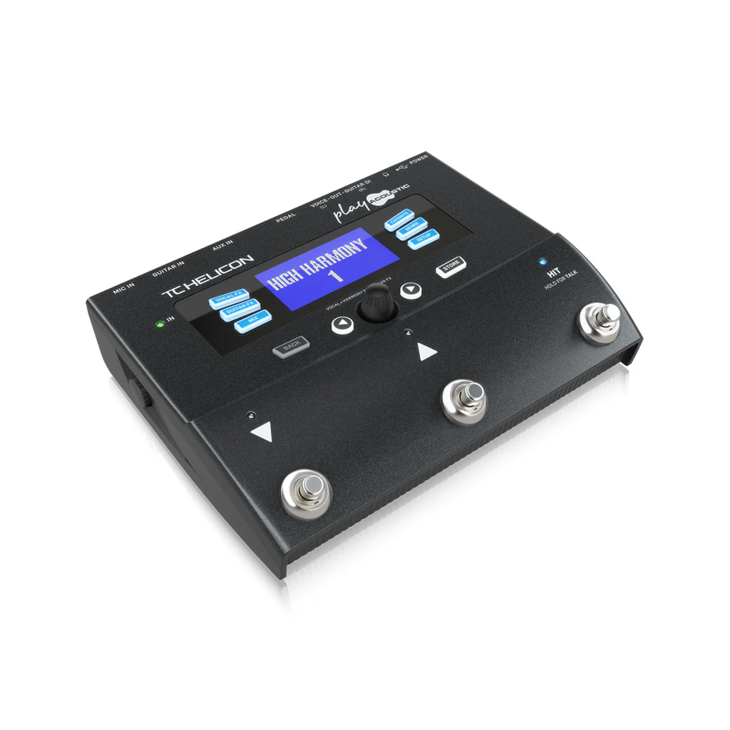 TC-Helicon Play Acoustic Vocal and Guitar Effects Pedal, EU Plug - Image 3