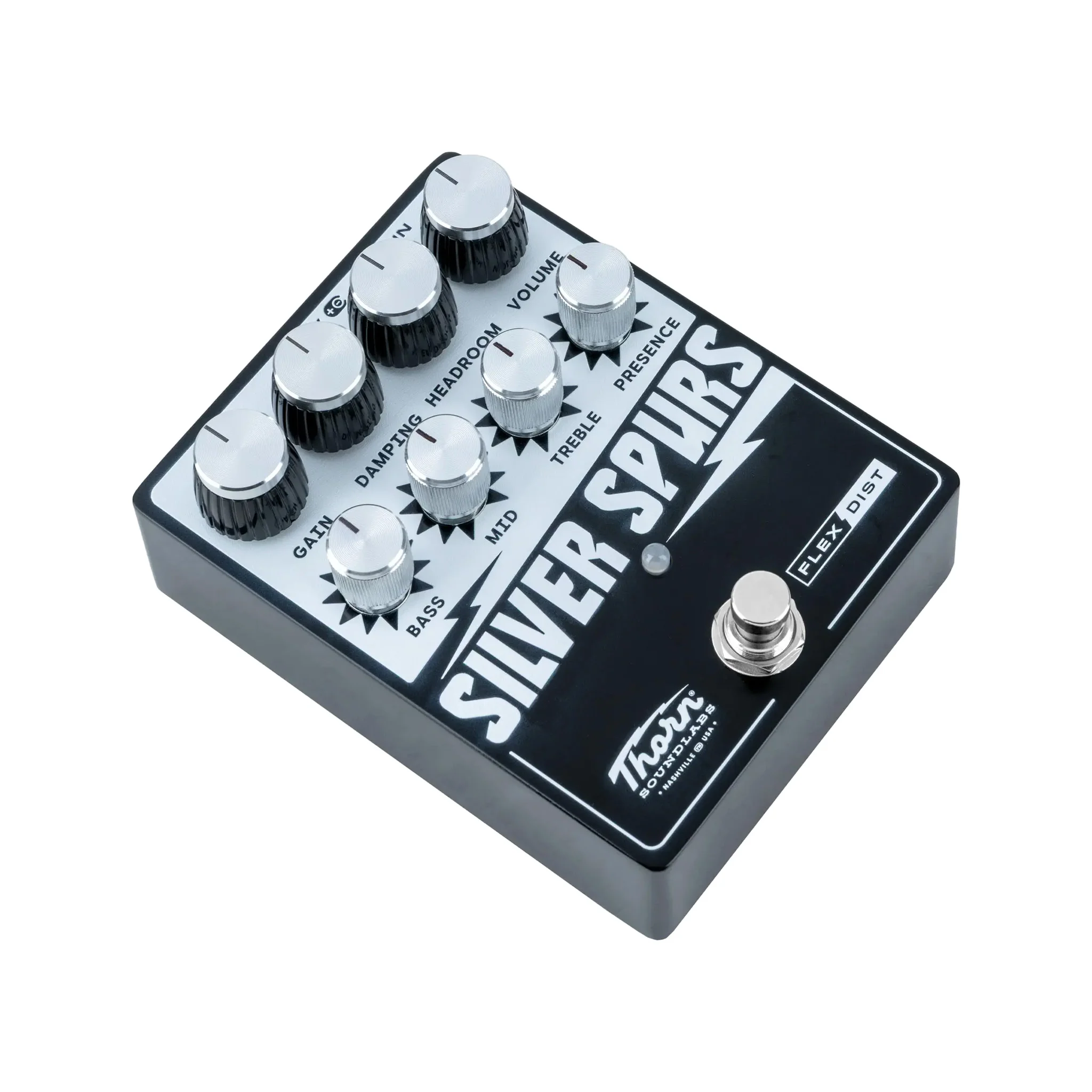 Thorn SoundLabs Silver Spurs Flex Dist Guitar Effects Pedal - Image 3