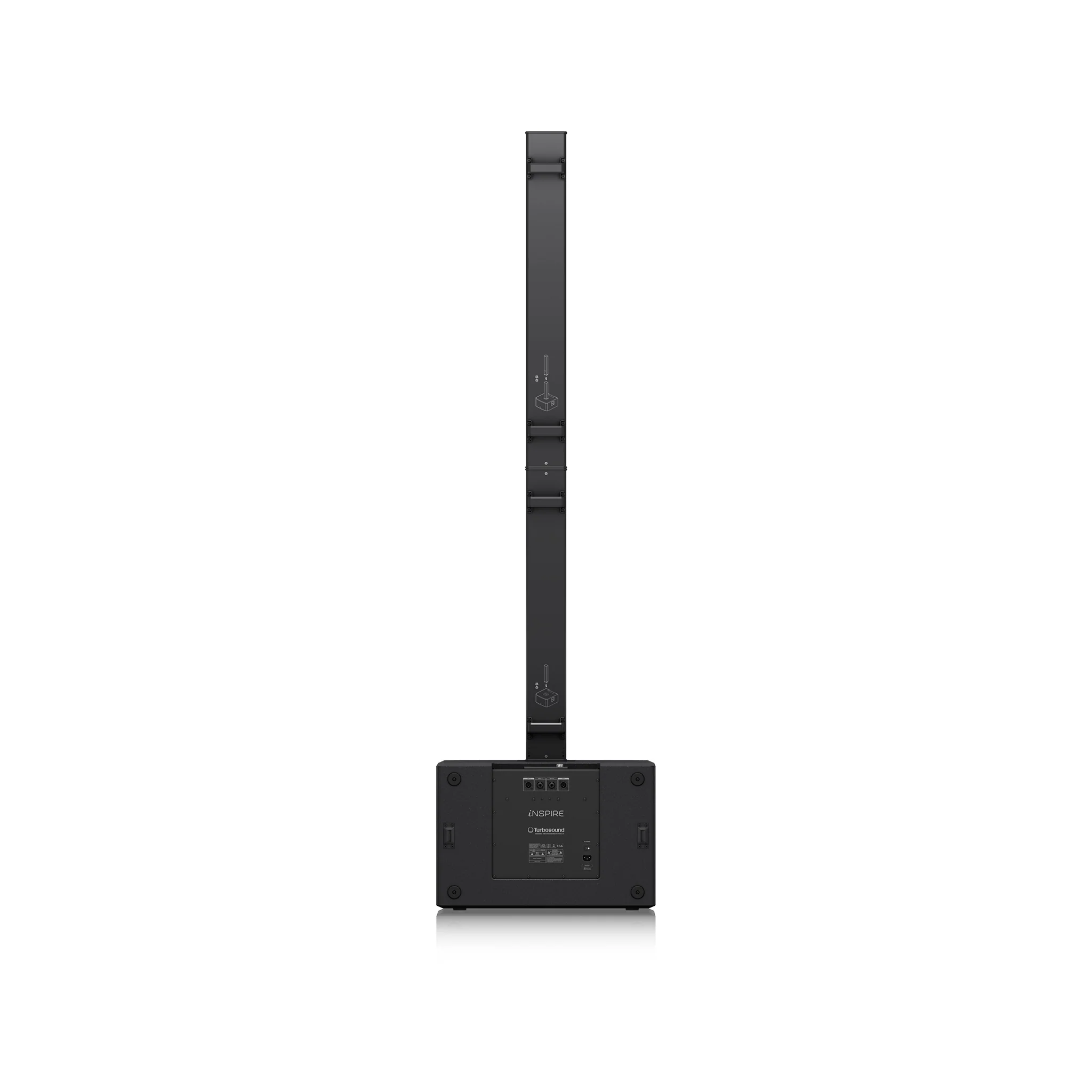 Turbosound iNSPIRE iP3000 Active Column Speaker with Dual 12 inch Subwoofer - Image 4
