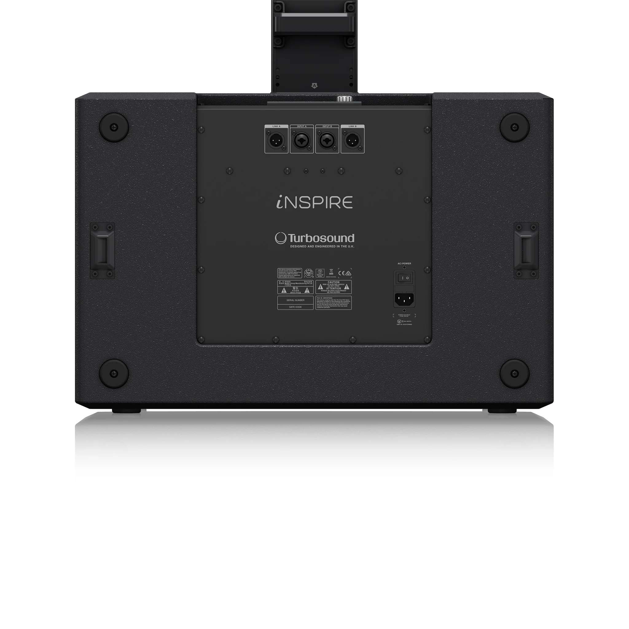 Turbosound iNSPIRE iP3000 Active Column Speaker with Dual 12 inch Subwoofer - Image 6