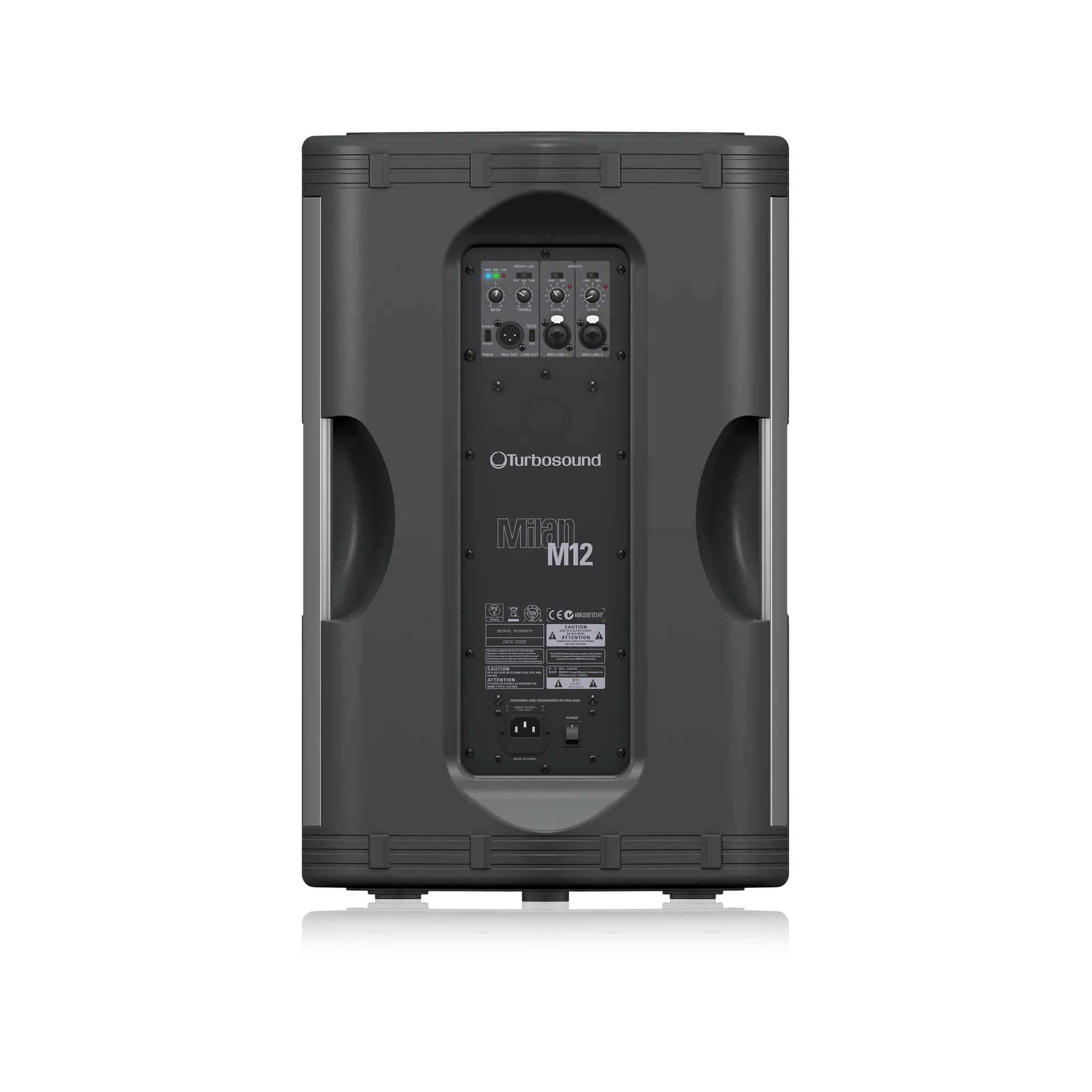 Turbosound Milan M12 1100W 12 inch Powered Speaker - Image 4
