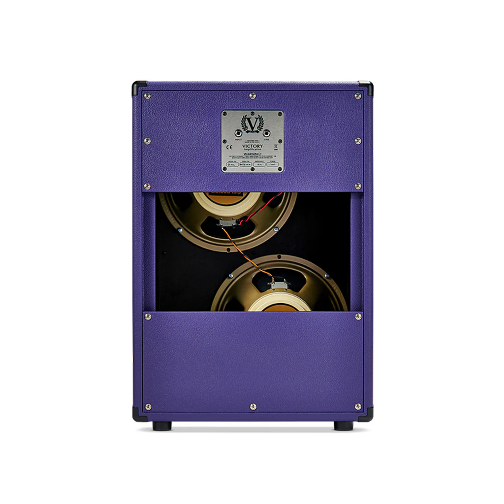 Victory V212VDP Danish Pete 2x12 Cabinet, Celestion Creamback 65 Loaded, Semi Open - Image 2
