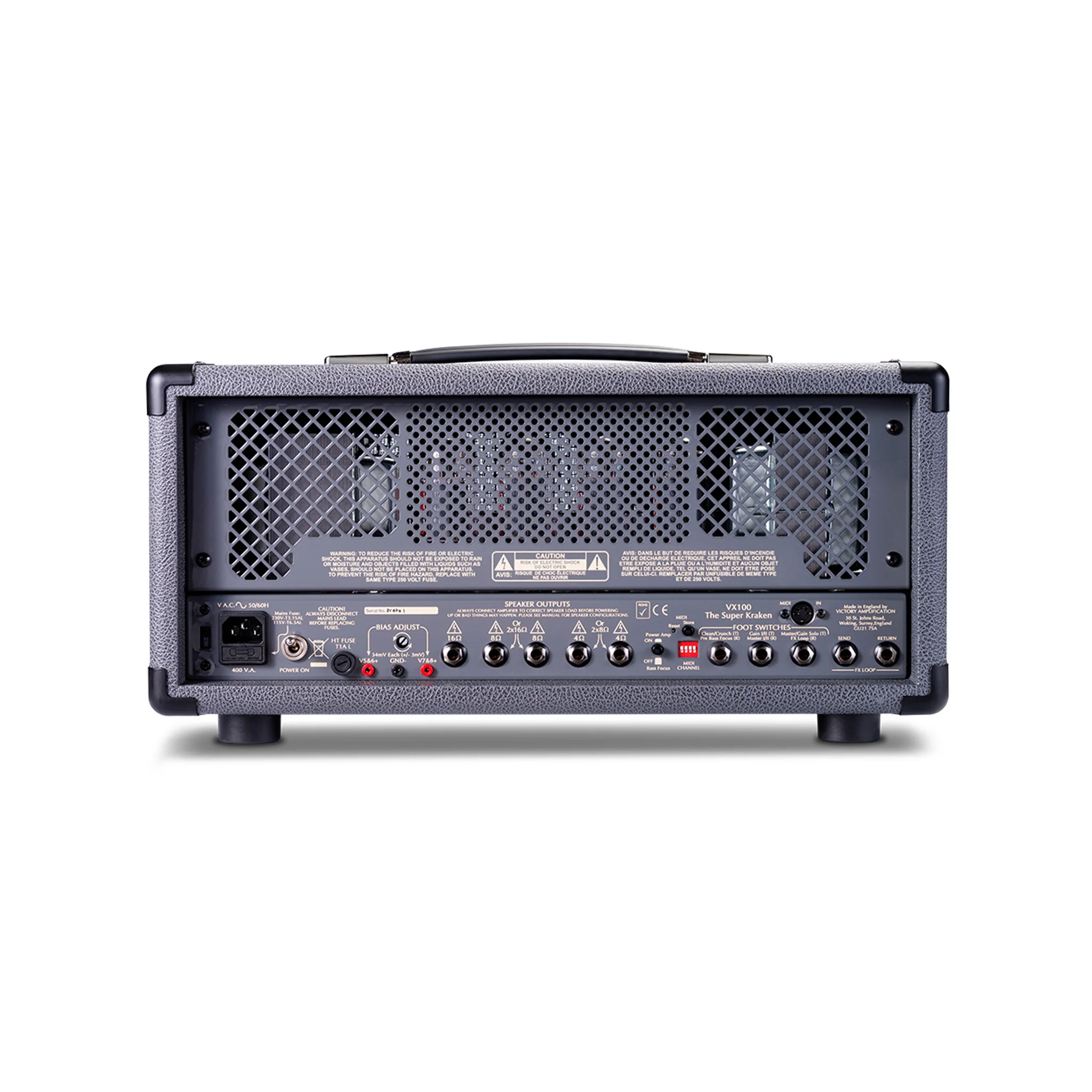 Victory VX100 The Super Kraken 100W Tube Guitar Amp Head - Image 3