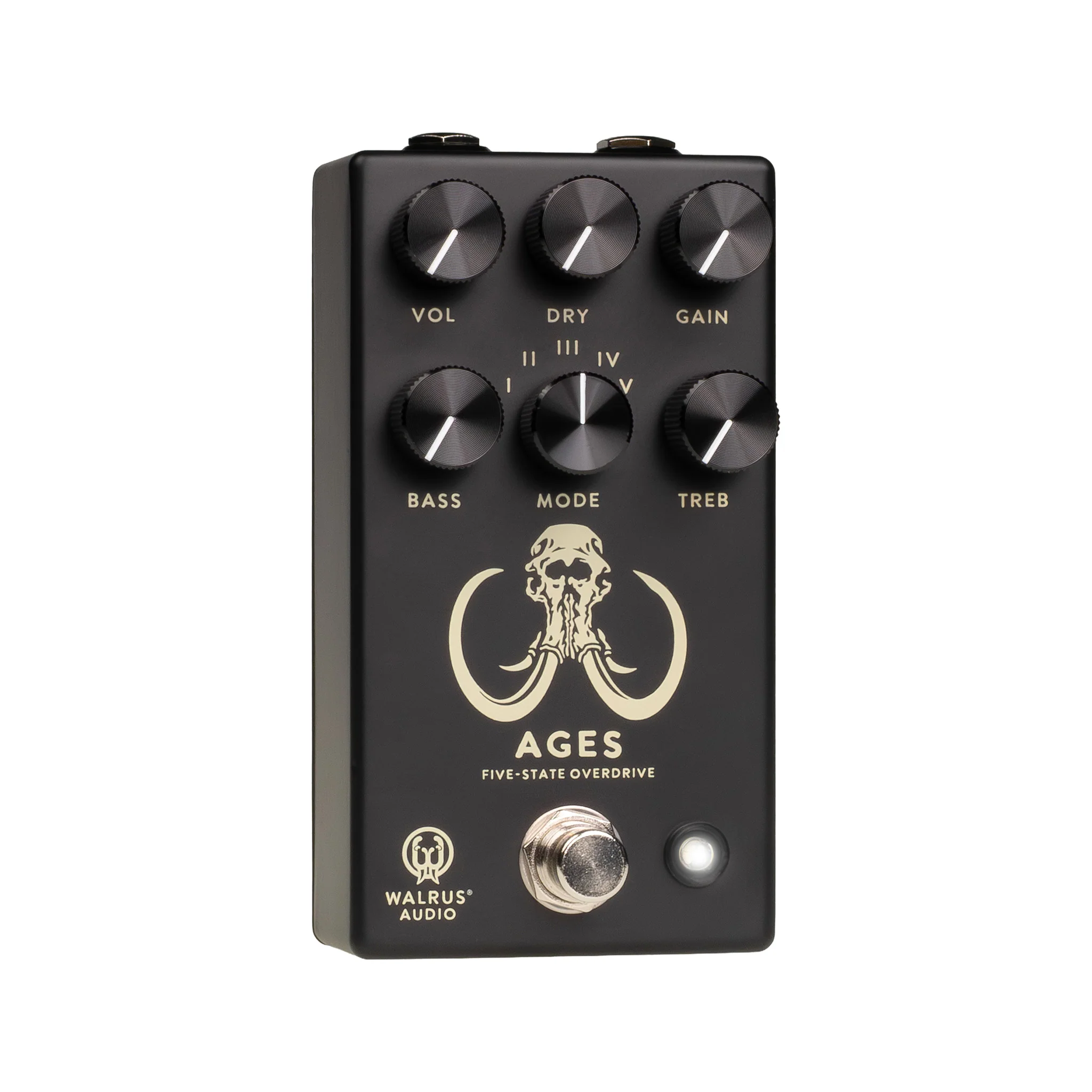 Walrus Audio Ages Overdrive Guitar Effects Pedal, Black - Image 3