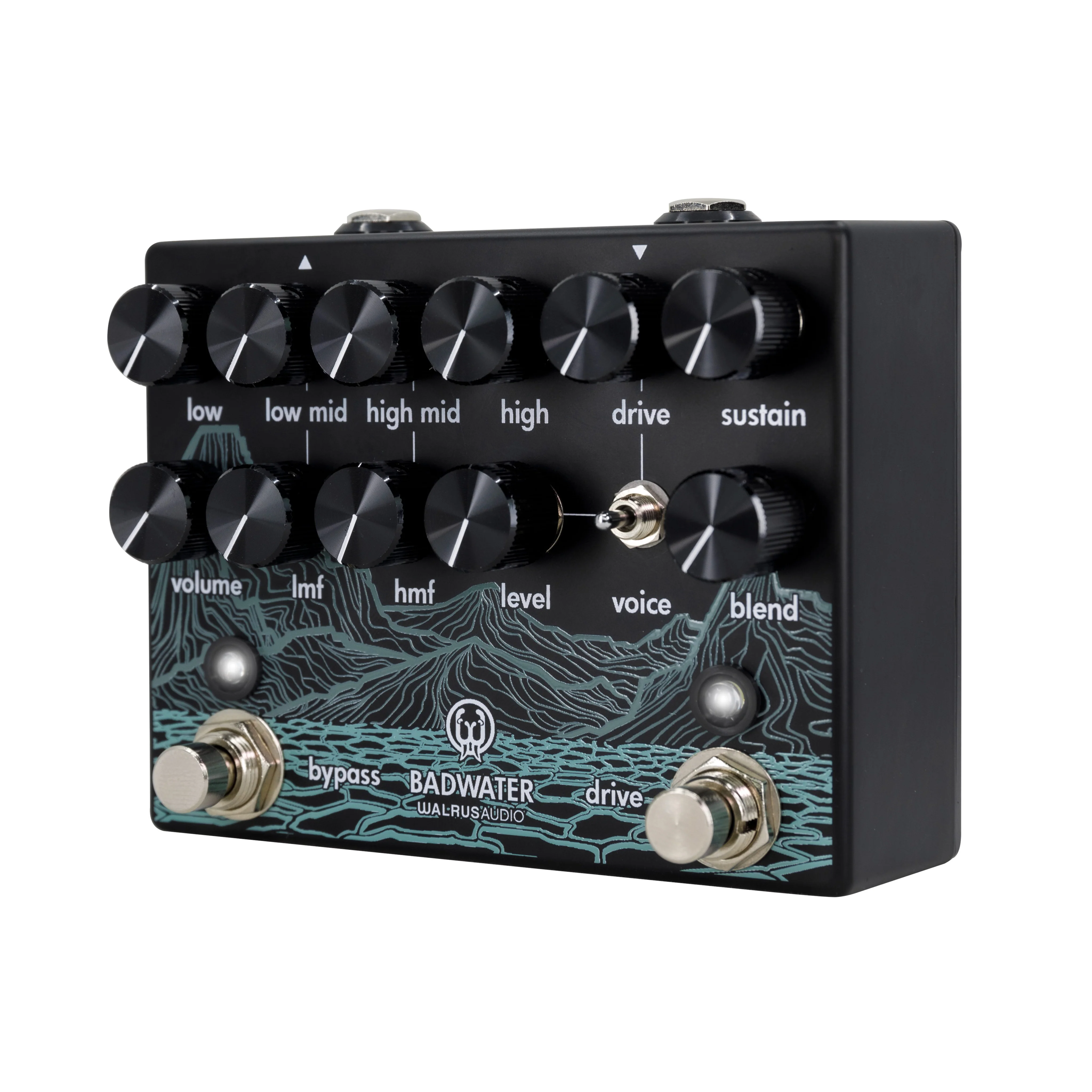 Walrus Audio Badwater Bass Preamp D.I. Guitar Effects Pedal - Image 3
