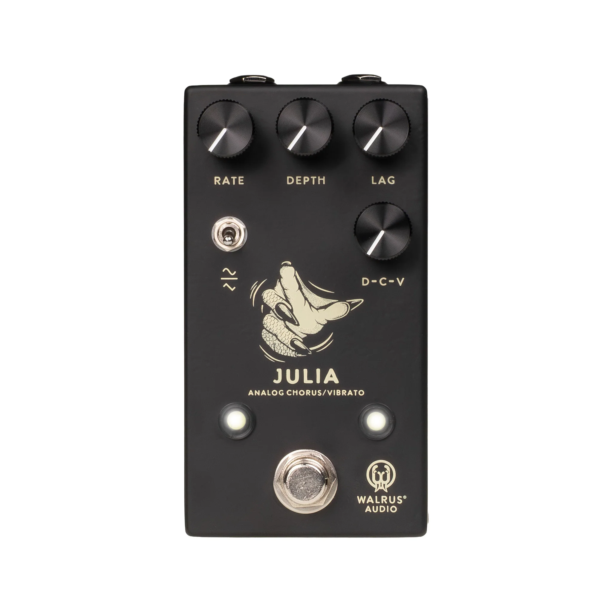 Walrus Audio Julia Analog Chorus & Vibrato V2 Guitar Effects Pedal, Black