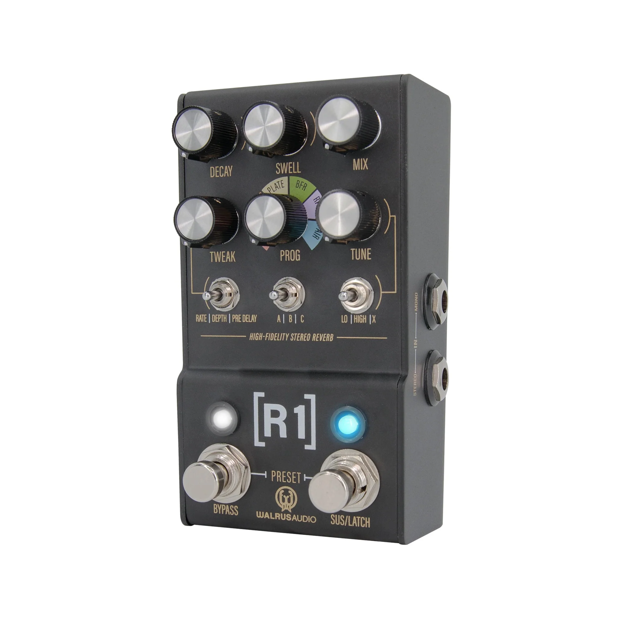 Walrus Audio MAKO Series R1 High-Fidelity Stereo Reverb Pedal - Image 3