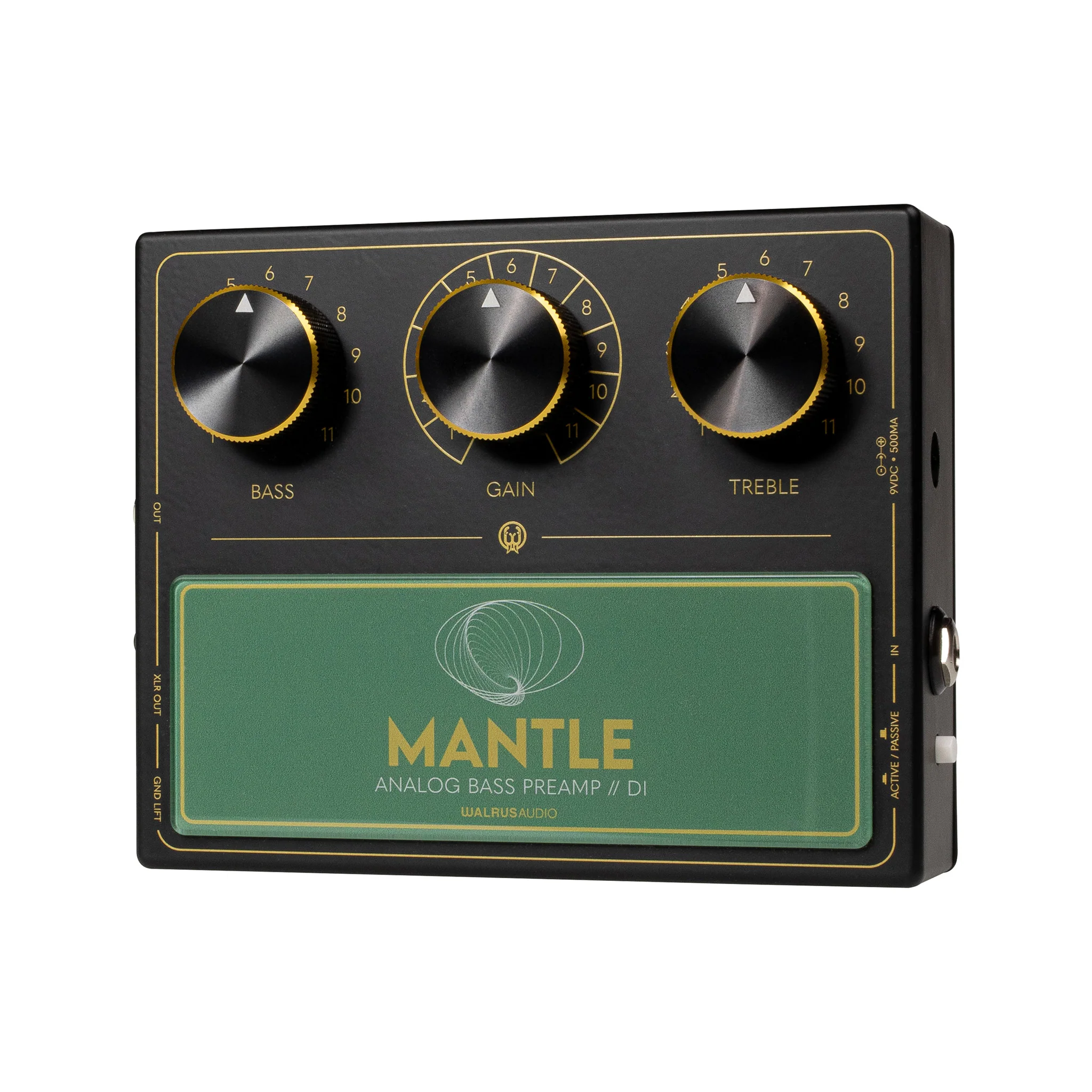 Walrus Audio Mantle Analog Bass Preamp/DI Guitar Effects Pedal - Image 2