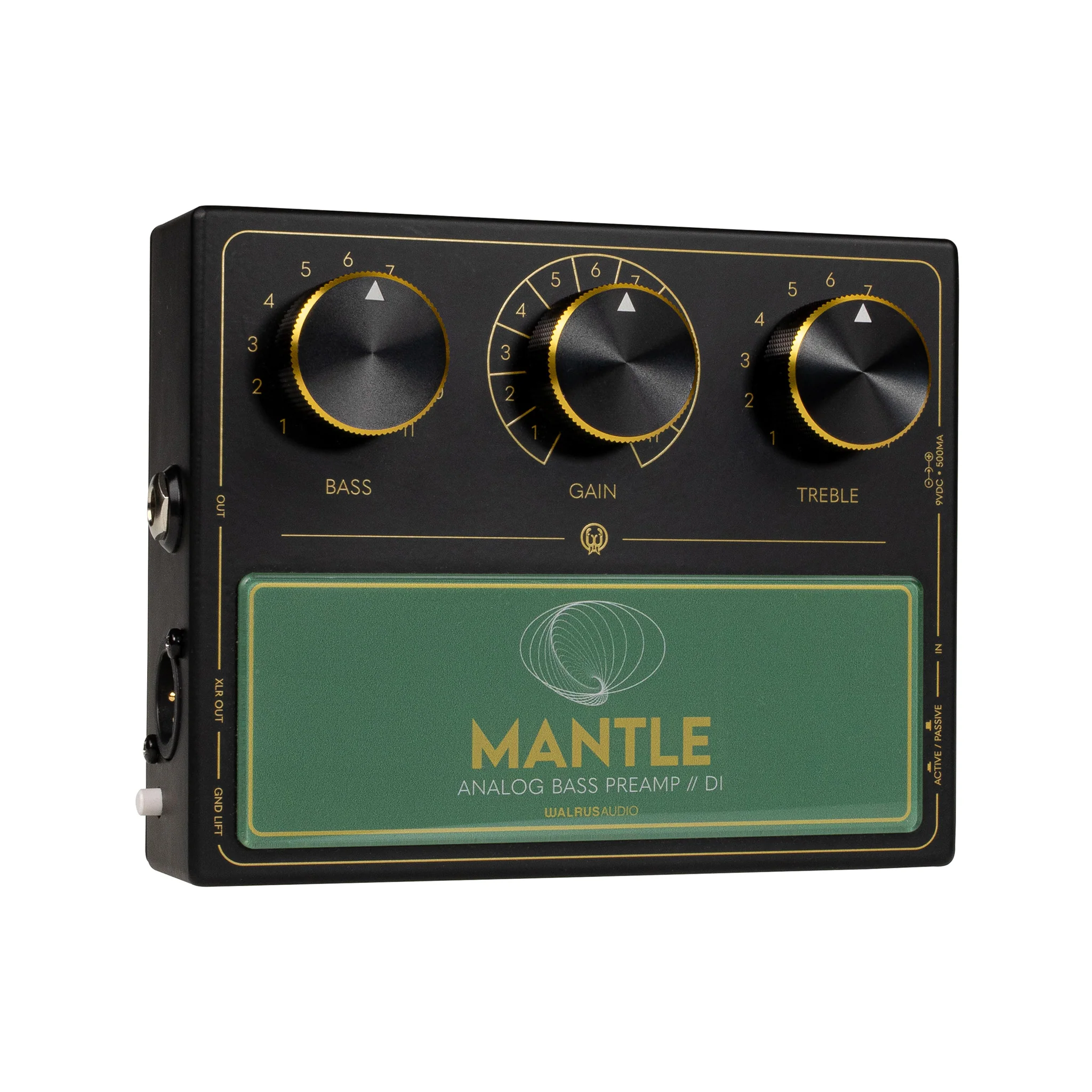 Walrus Audio Mantle Analog Bass Preamp/DI Guitar Effects Pedal - Image 3