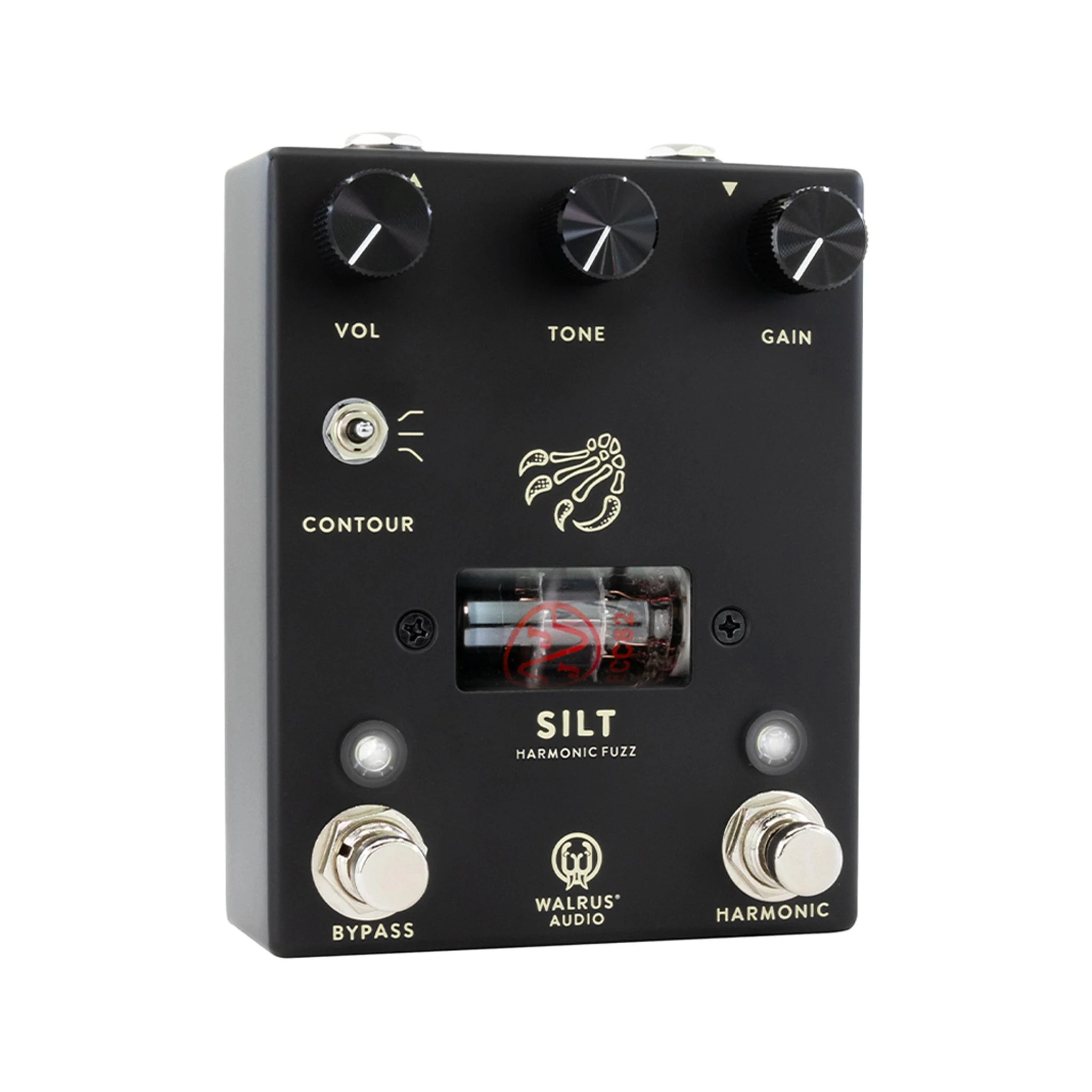 Walrus Audio SILT Harmonic Tube Fuzz Guitar Pedal, Black - Image 3