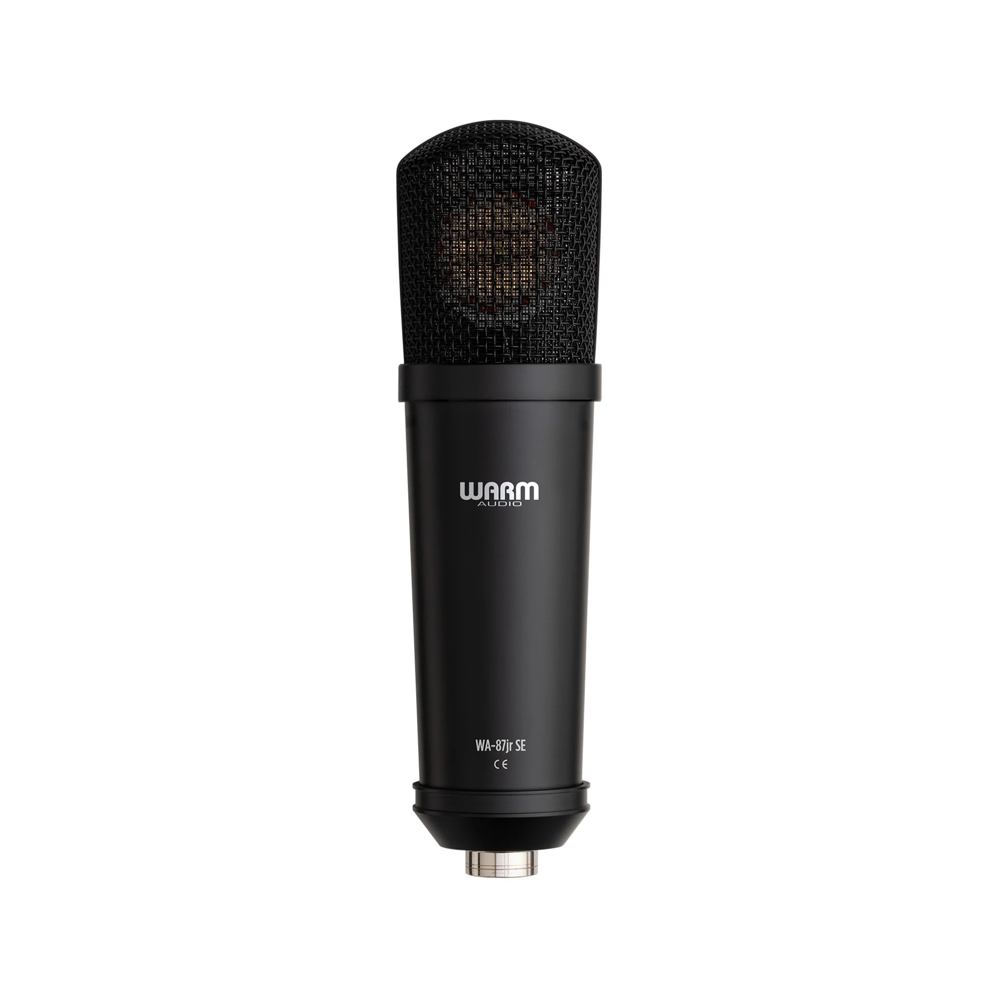 Warm Audio WA-87jr SE Large-Diaphragm FET Condenser Microphone, Black - Image 3