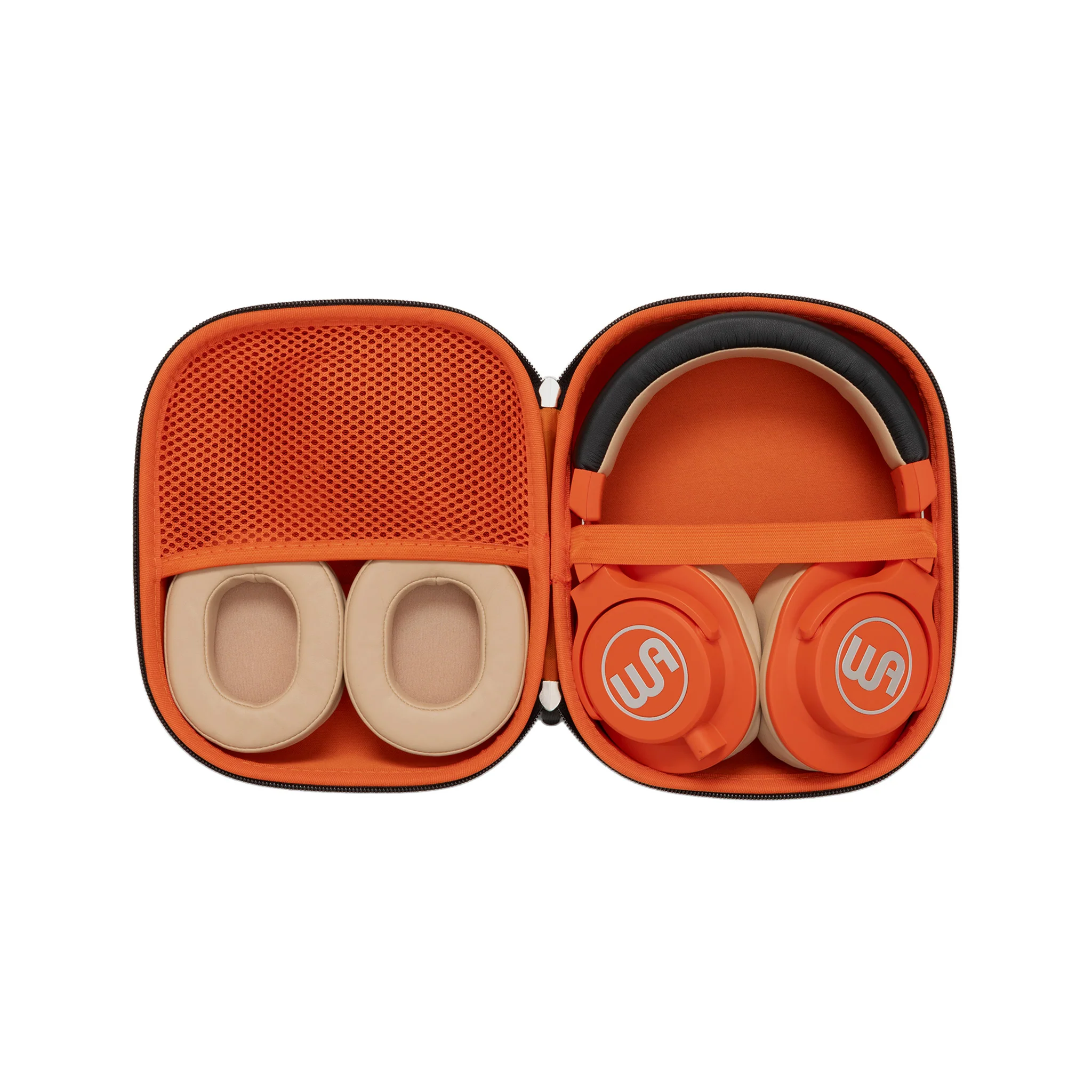 Warm Audio WA-HRO HeadRoom Closed-Back Headphones, Orange - Image 5