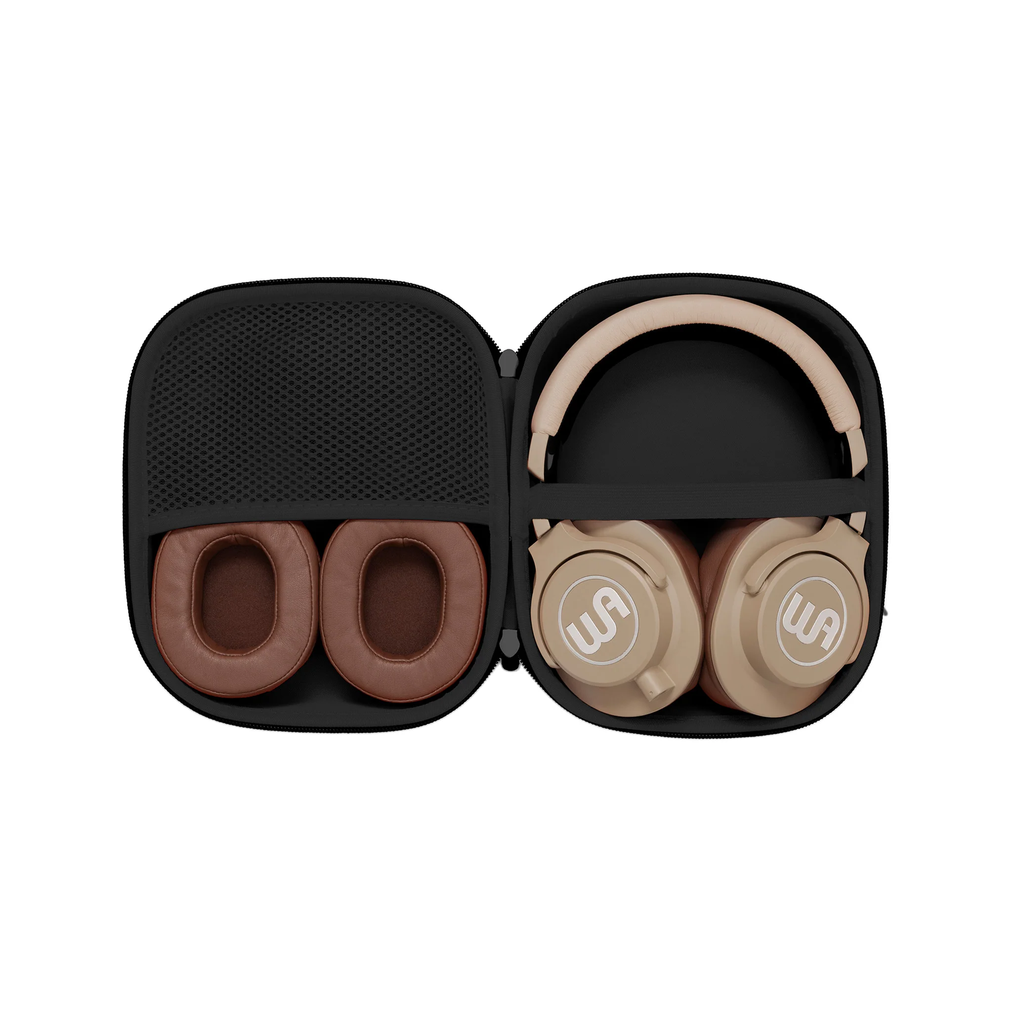 Warm Audio WA-HRT HeadRoom Closed-Back Headphones, Tan - Image 5