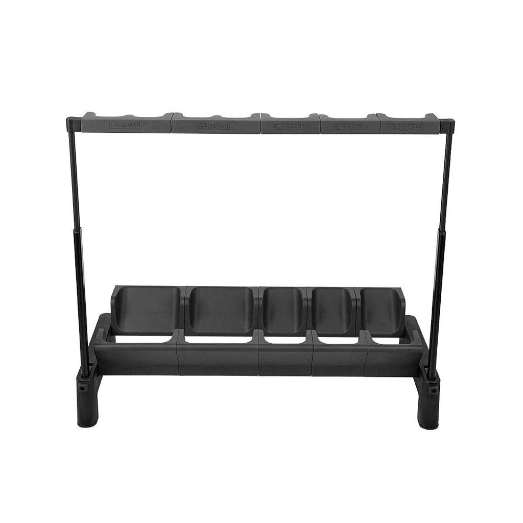 Warwick RockStand Modular Multiple 2A3E Acoustic/Electric/Bass Guitar Rack Stand, Black - Image 4