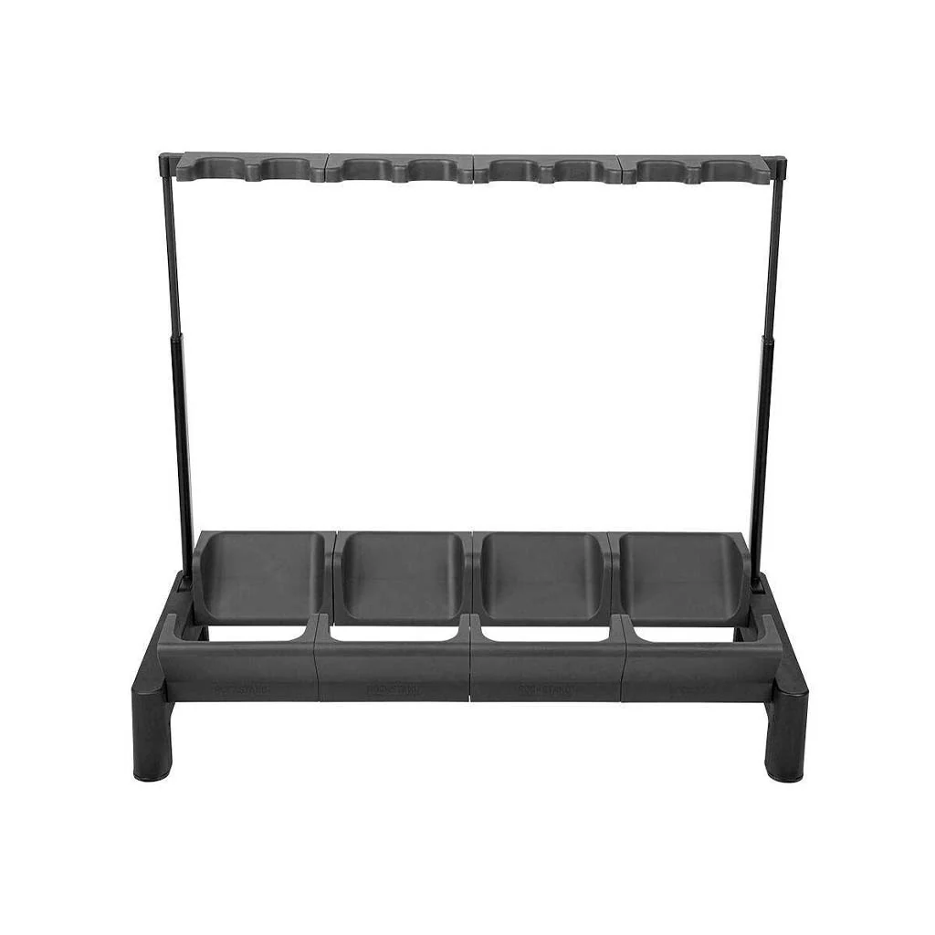 Warwick RockStand Modular Multiple 4A Acoustic/Classical /Bass Guitar Rack Stand, Black - Image 3
