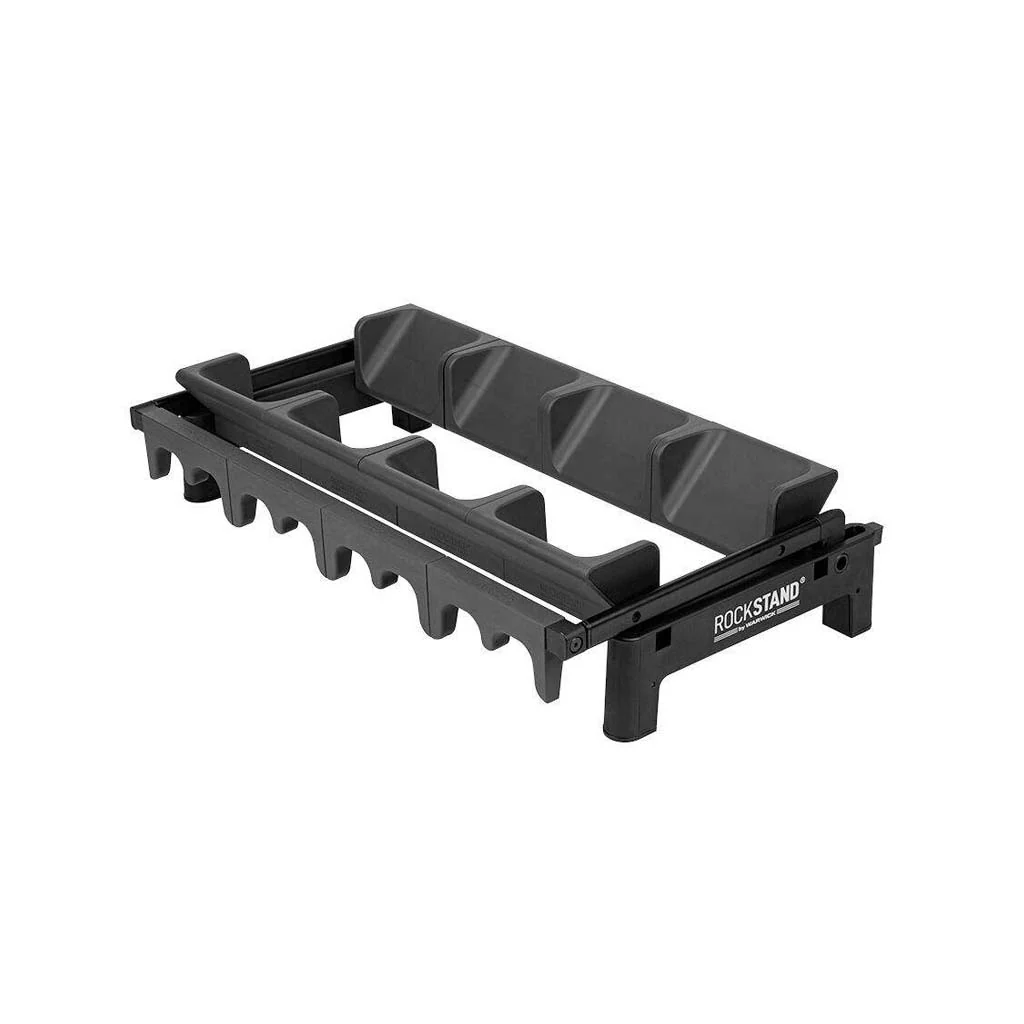 Warwick RockStand Modular Multiple 4A Acoustic/Classical /Bass Guitar Rack Stand, Black - Image 7