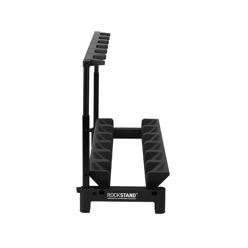 Warwick RockStand Modular Multiple 6E Electric/Bass Guitar Rack Stand, Black - Image 6