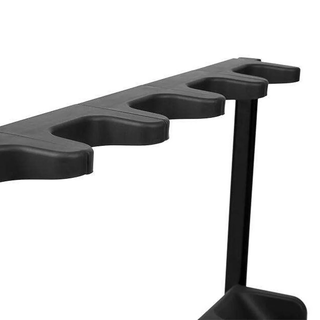 Warwick RockStand Modular Multiple 6E Electric/Bass Guitar Rack Stand, Black - Image 9