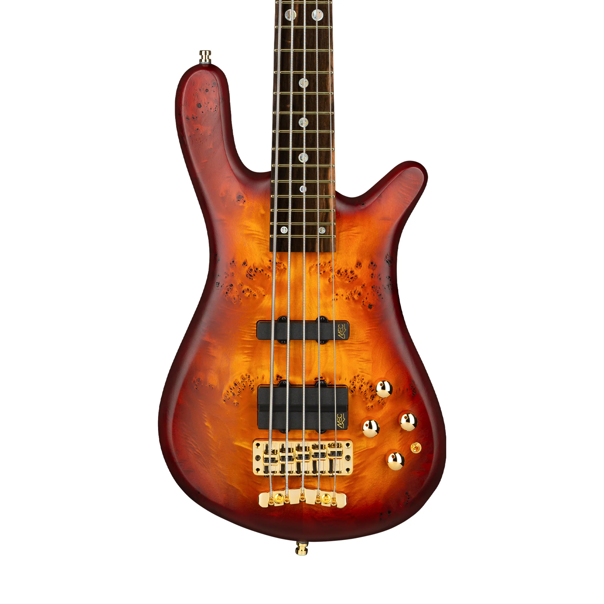 Warwick Teambuilt Streamer LX Limited Edition 5-String Bass Guitar w/Bag, Honey Sunset Burst - Image 3
