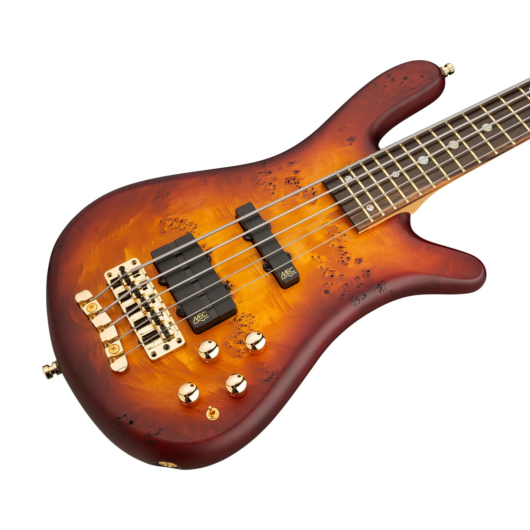 Warwick Teambuilt Streamer LX Limited Edition 5-String Bass Guitar w/Bag, Honey Sunset Burst - Image 5
