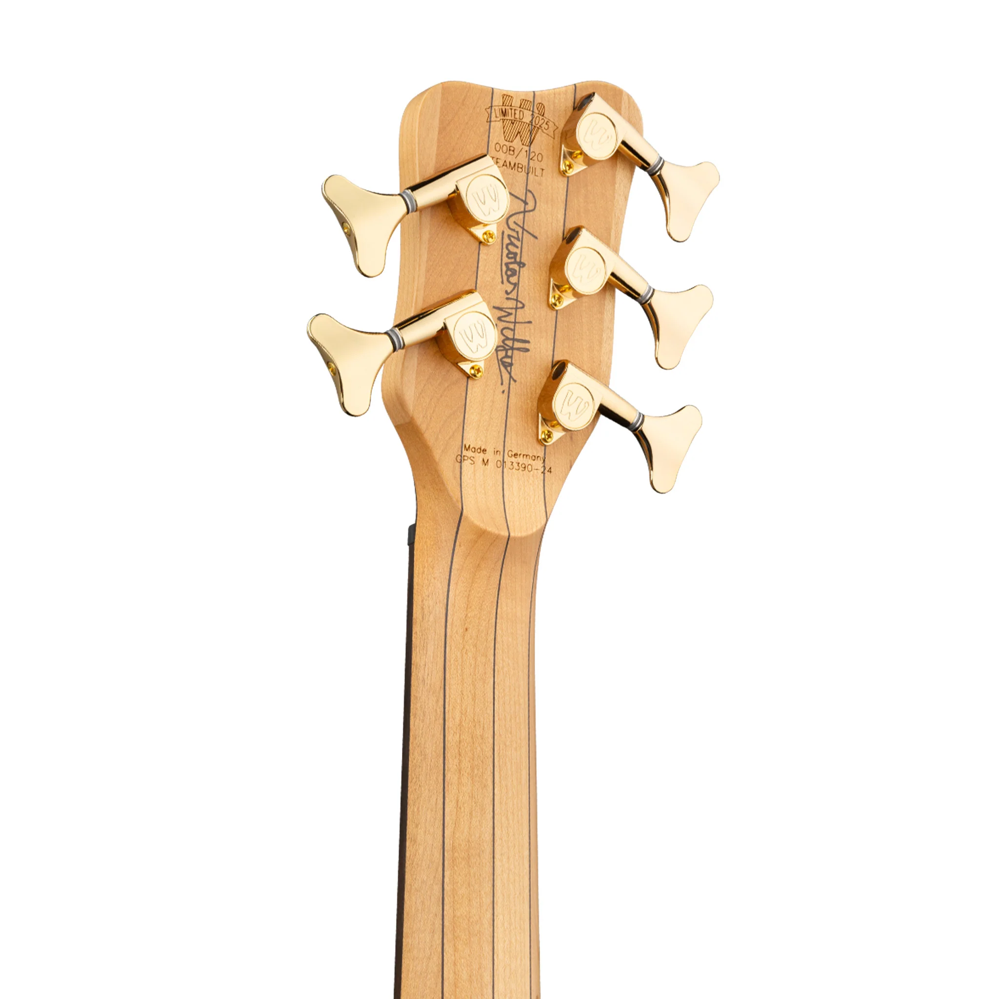 Warwick Teambuilt Streamer LX Limited Edition 5-String Bass Guitar w/Bag, Honey Sunset Burst - Image 7