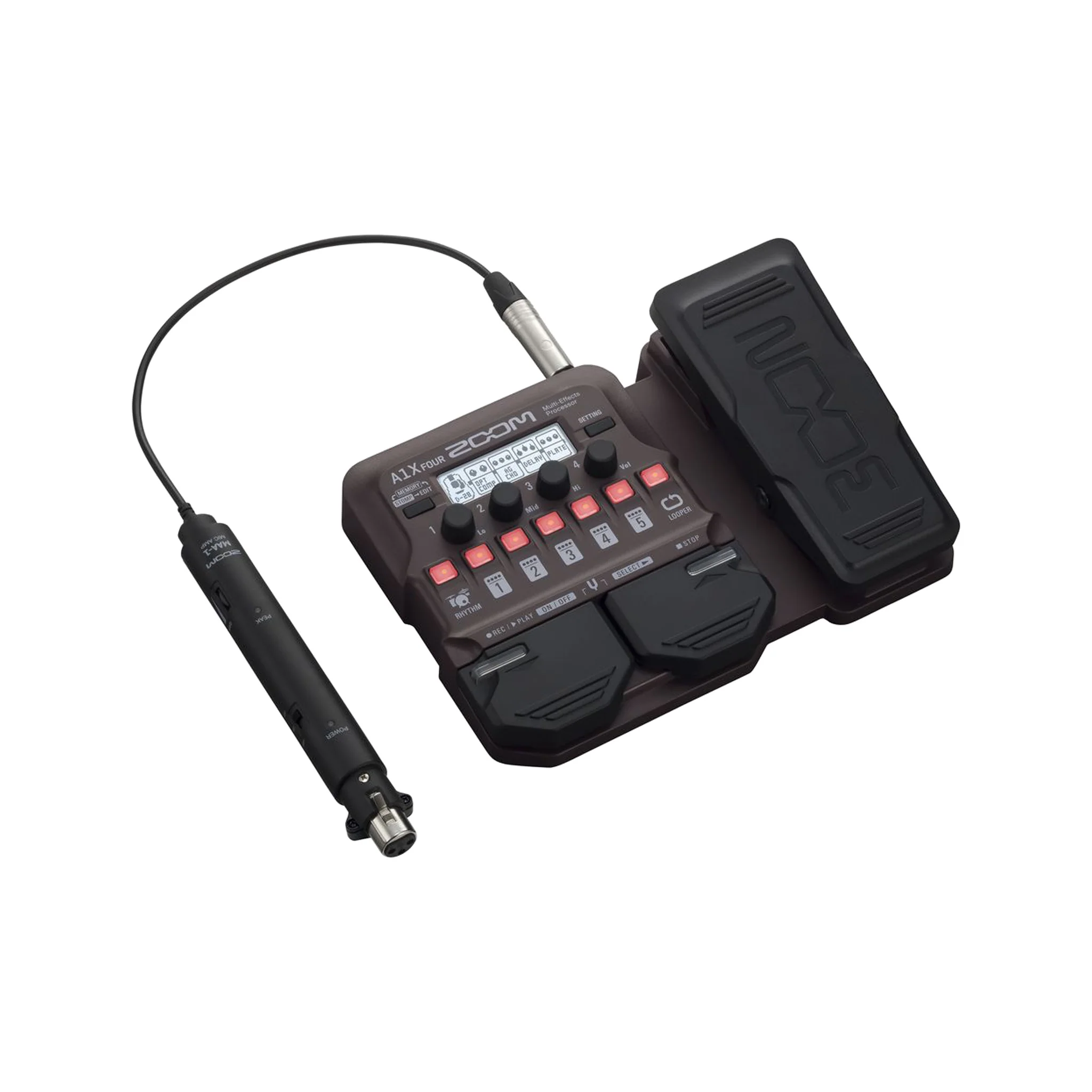 Zoom A1X Four Acoustic Instrument Multi-Effect Processor Pedal - Image 4