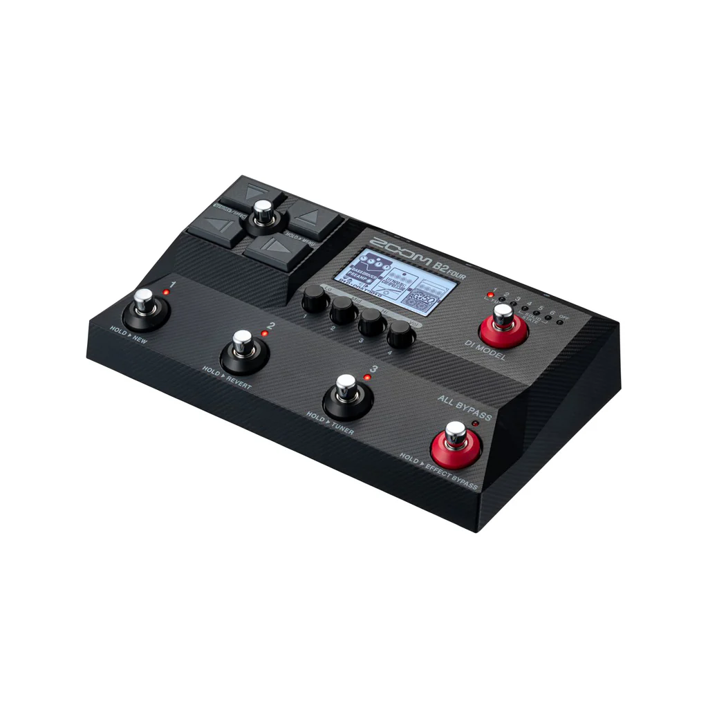Zoom B2 Four Bass Multi-Effects Processor - Image 2